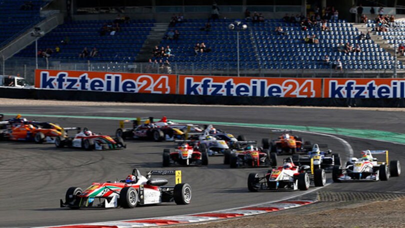 Bis di Marciello nell'EuroF3 al Nürburgring