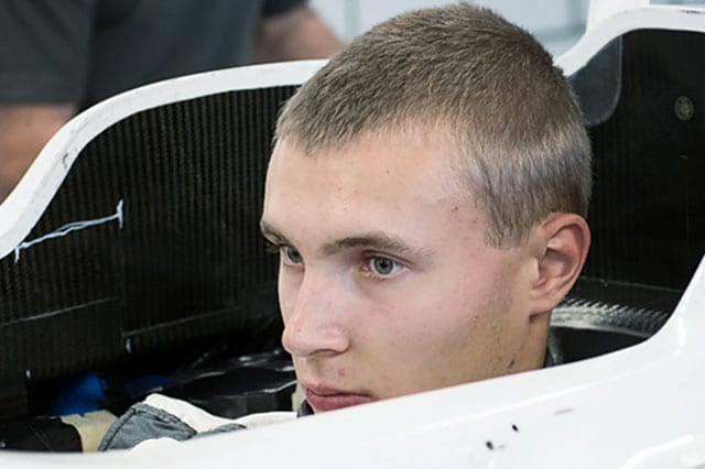 Sirotkin in visita alla Sauber