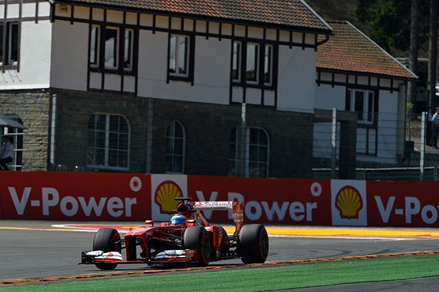 Prove F1 Belgio: Vettel su Alonso in libere3
