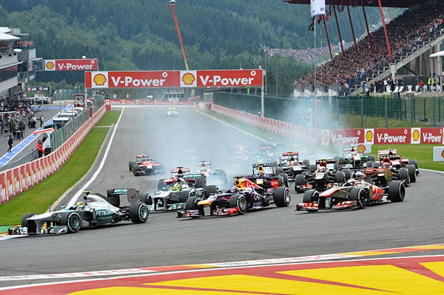 GP F1 Belgio: vince Vettel, Alonso 2°