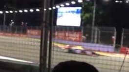 Il rumore della monoposto di Vettel al Gp Singapore