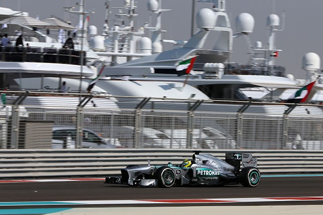 Sempre Mercedes come "best of the rest"