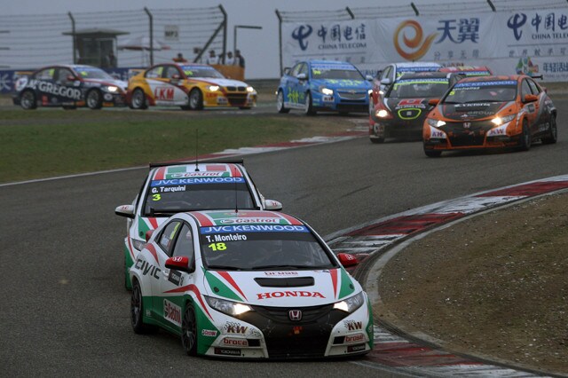 WTCC, tripletta Honda a Shanghai