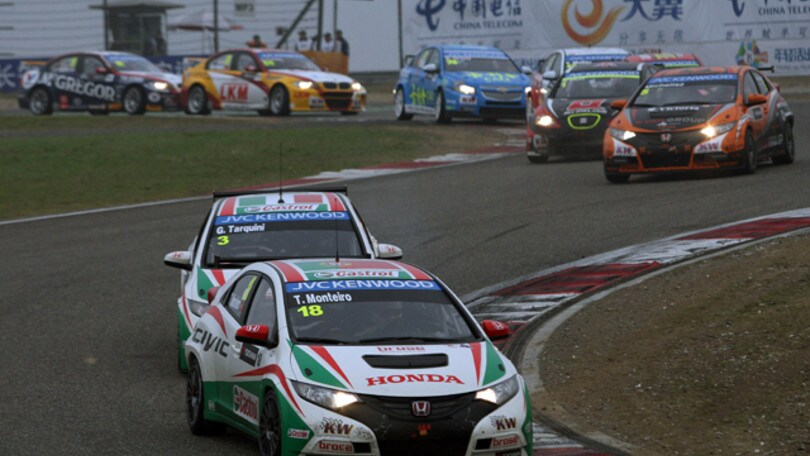 WTCC, tripletta Honda a Shanghai