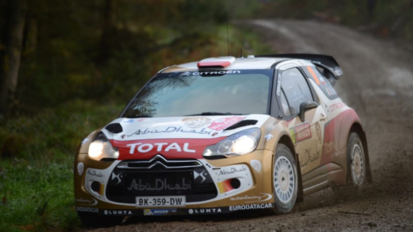 Rally del Galles al via
