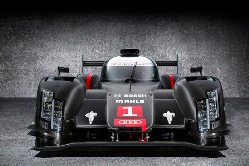 Già in pista l'Audi 2014 per Le Mans