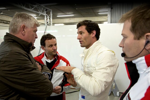 Webber prova la Porsche Lmp1: è un 4 cilindri!