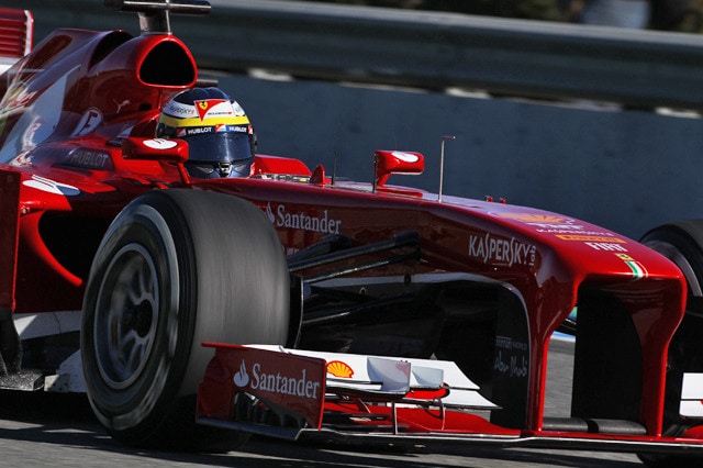 Bianchi-De la Rosa con Ferrari in Barhain