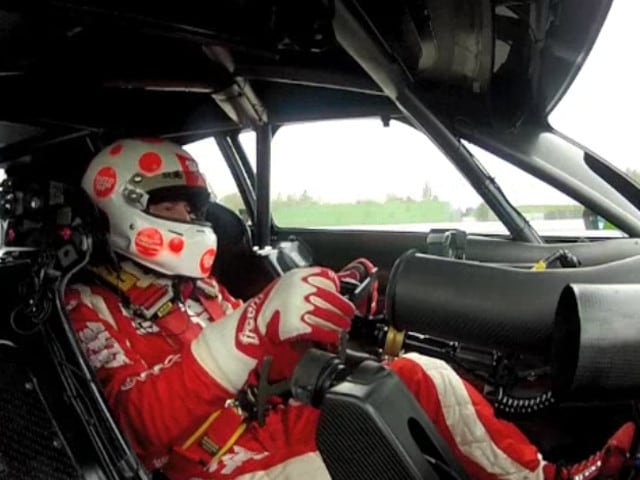 In pista a Misano con l'Audi RS5 DTM