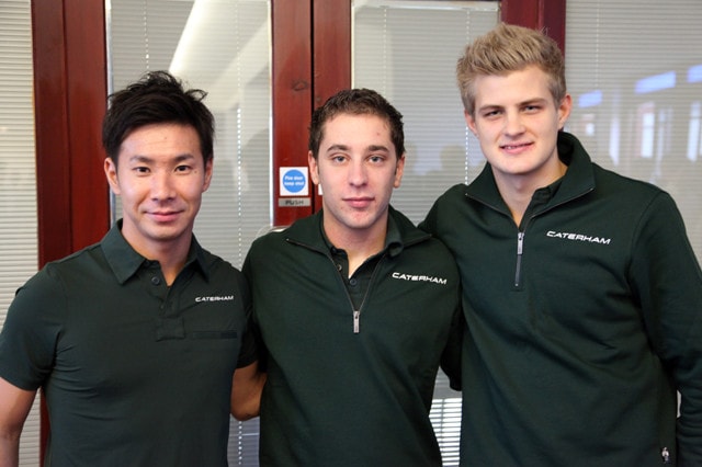 Kobayashi ed Ericsson piloti Caterham 2014