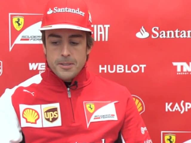 Alonso e la F14 T