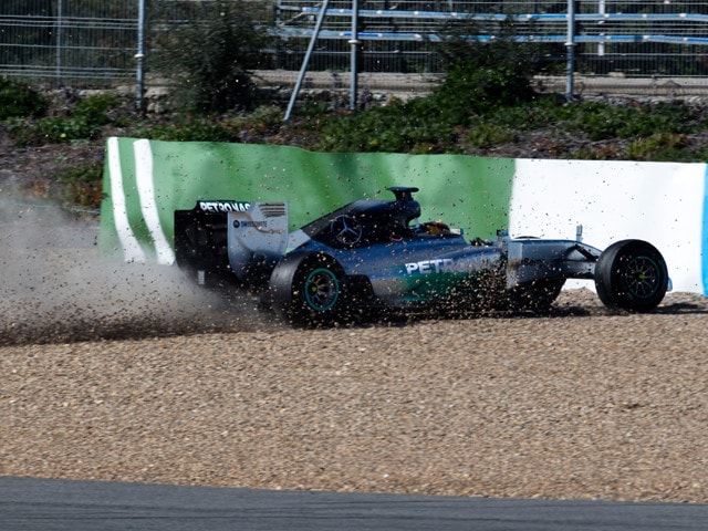 L'incidente di Hamilton a Jerez