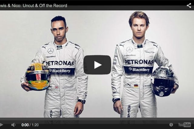 Il video dei piloti Mercedes sui regolamenti 2014
