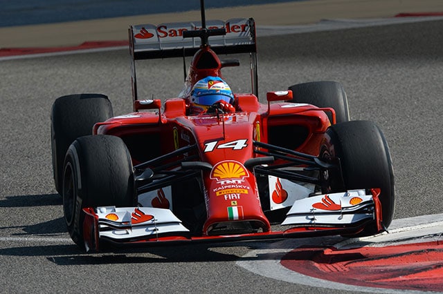 Analisi test mercoledì: una bella Ferrari
