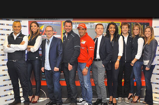 Ecco la squadra di SkySportF1HD per il 2014