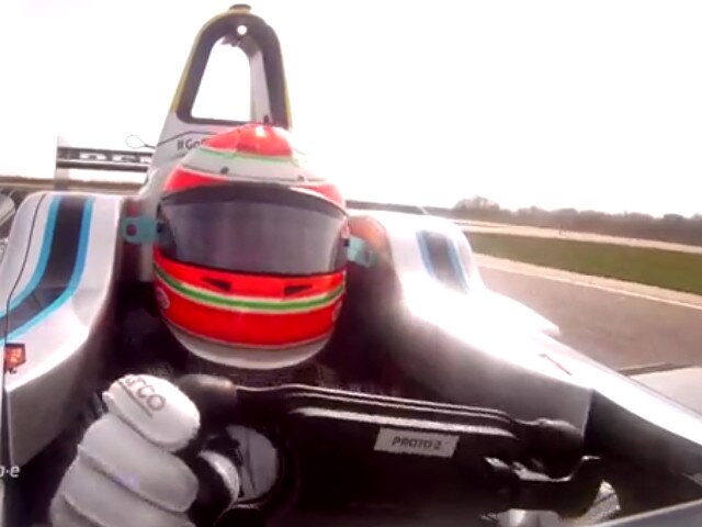 Jarno Trulli torna in pista con una Formula E