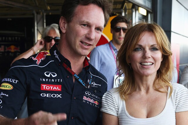 Horner con la Spice Girl