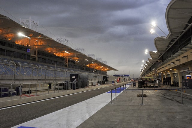 Gp Bahrain, pericolo sabbia