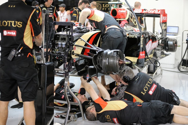 Lotus ha il turbo Renault aggiornato