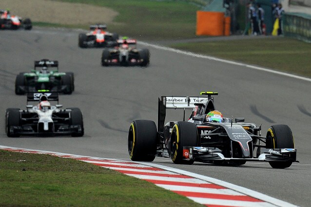 La Sauber in Spagna con una C33-evo