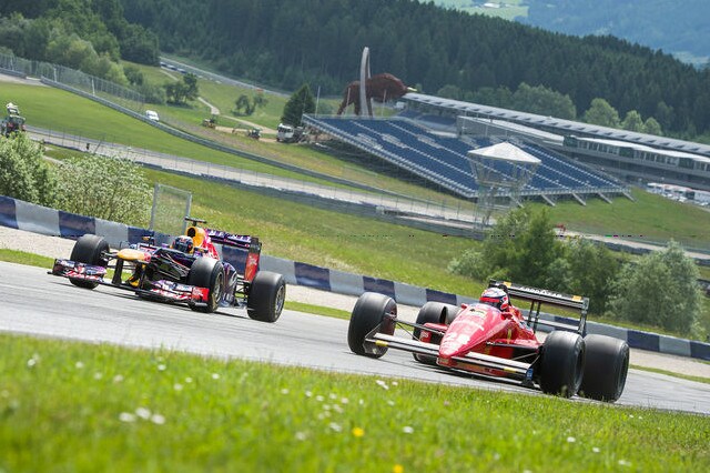 Vettel assaggia il fascino della Ferrari F1!