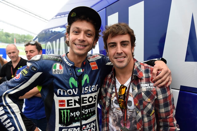 Alonso al Mugello per la MotoGp