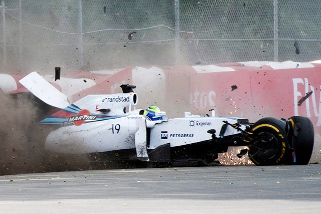 Perez penalizzato per l'incidente con Massa