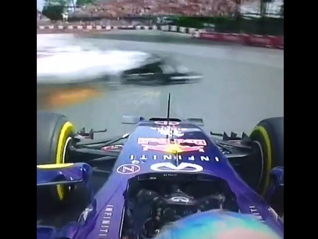 L'incidente di Massa "visto" da Vettel