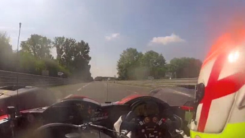 Le Mans, il video del giro di pista