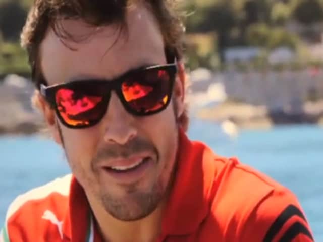 Alonso si racconta in modo originale