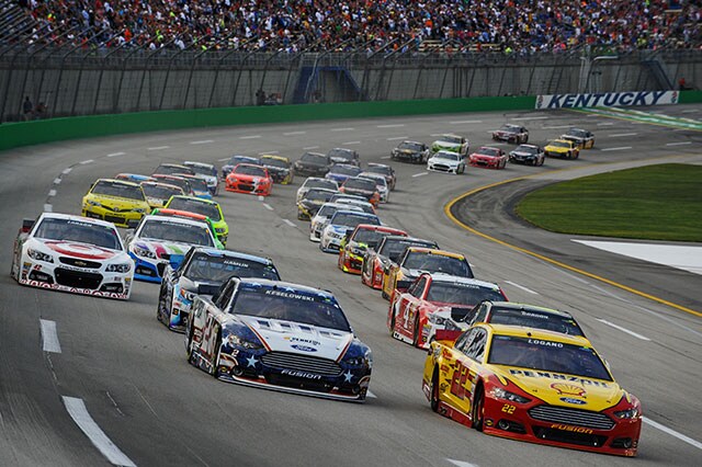 Nascar: Keselowski 1° in Kentucky
