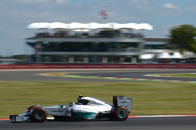 Prove F1 Gran Bretagna: Hamilton in FP2