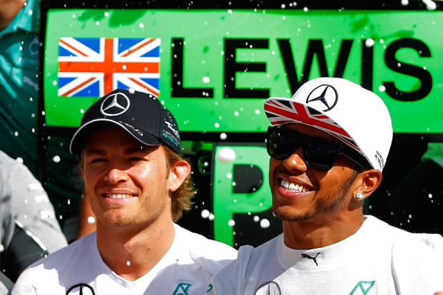 Hamilton prende in giro Rosberg
