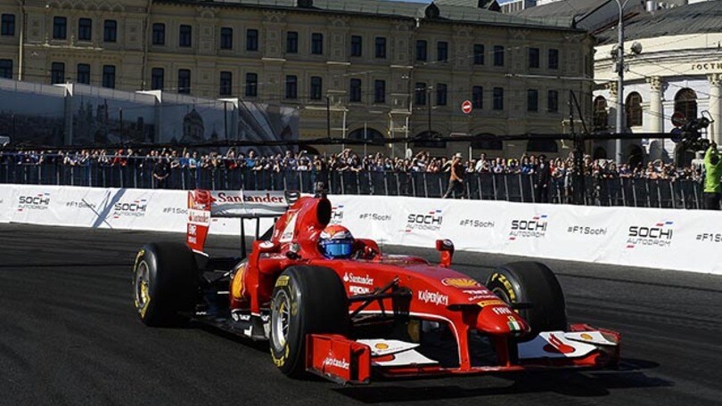 Ferrari al Moscow City Racing