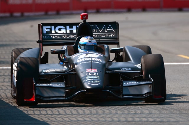 IndyCar, Filippi ancora sfortunato