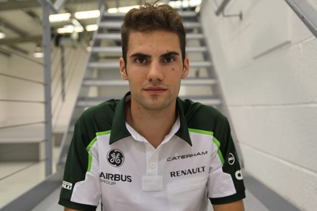 Kevin Giovesi "studia" alla Caterham