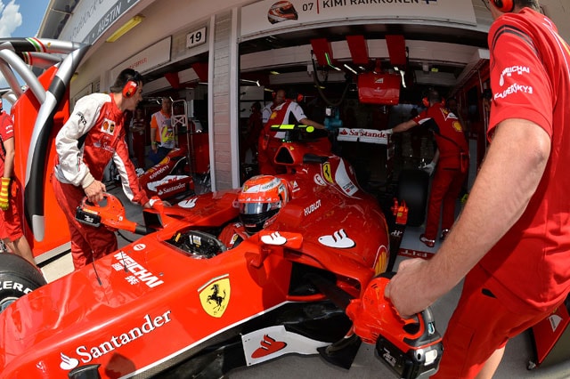 Così Raikkonen affondato dal muretto
