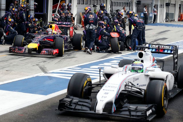 Williams spiazzate dal calo di temperatura