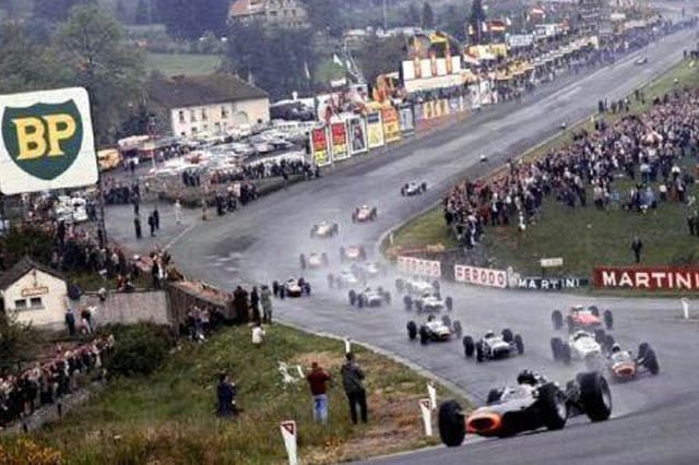 F1, Arriva Spa-Francorchamps