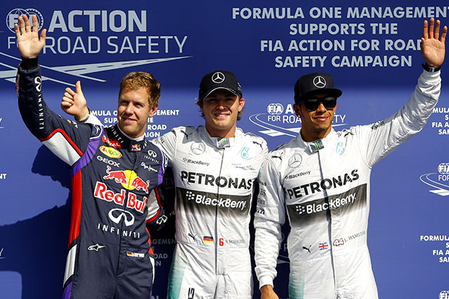 Qualifiche F1 Belgio: Rosberg in pole