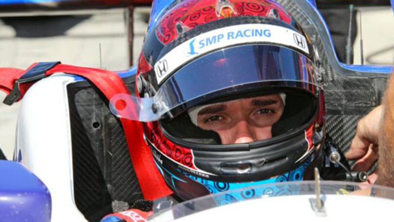 Indycar: Aleshin infortunato a Fontana [video]