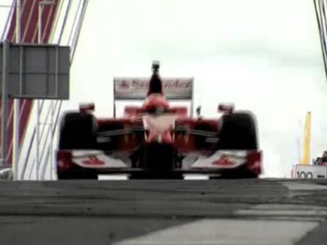 Kimi show a Rotterdam