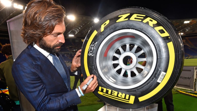 Pirelli F1 P Zero giallo autografato