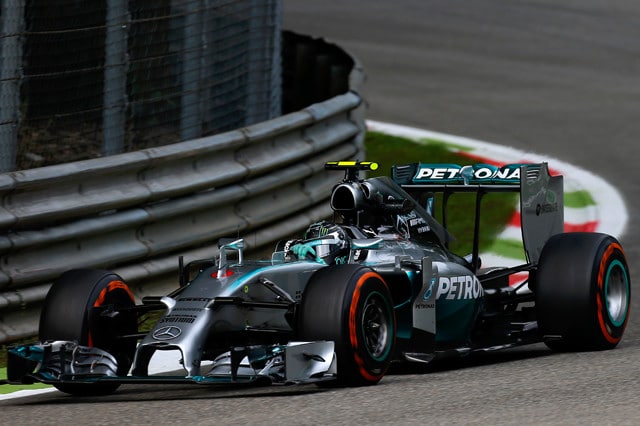 Rosberg, bene ma non sul passo