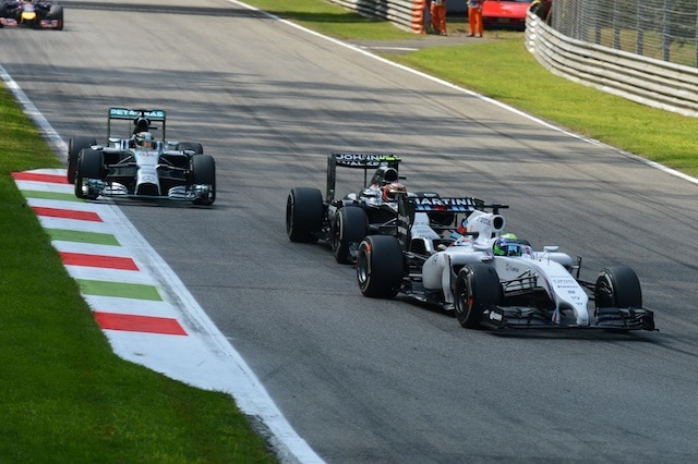 Piccola ovazione per Massa a podio