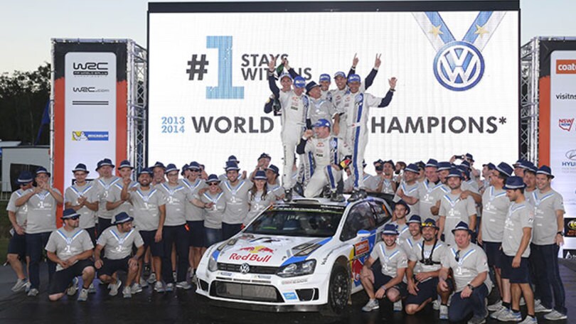 Tripletta in Australia, Volkswagen campione