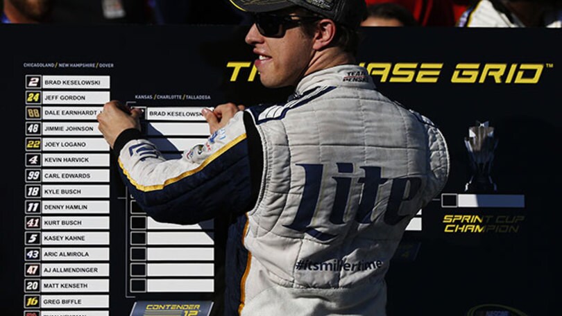 Nascar: Keselowski apre la Chase for the Cup