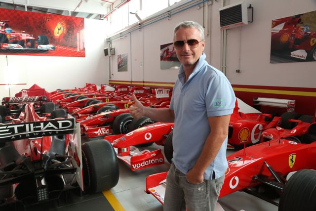 Eddie Irvine torna a Maranello