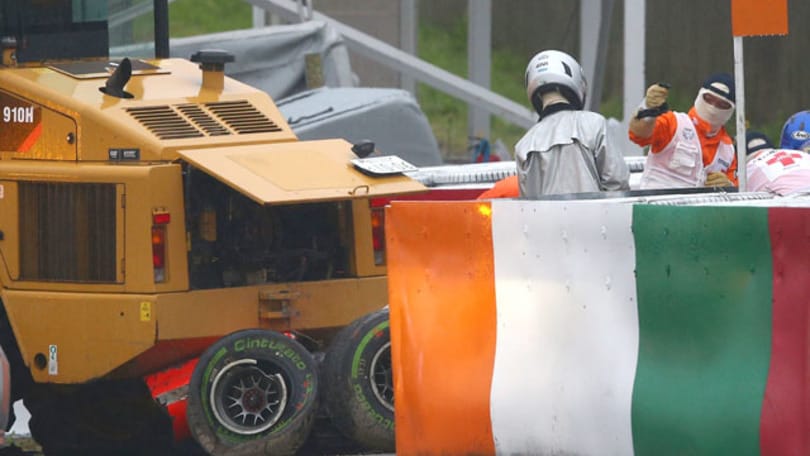 F1 Suzuka: Bianchi, le foto dei soccorsi