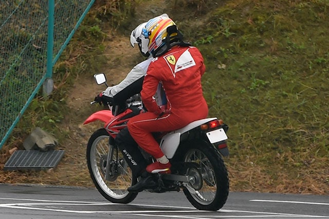 Domenica amara per la Ferrari